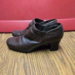 Clarks Dark Brown Women's Heels